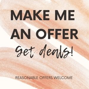 Offers Welcome!